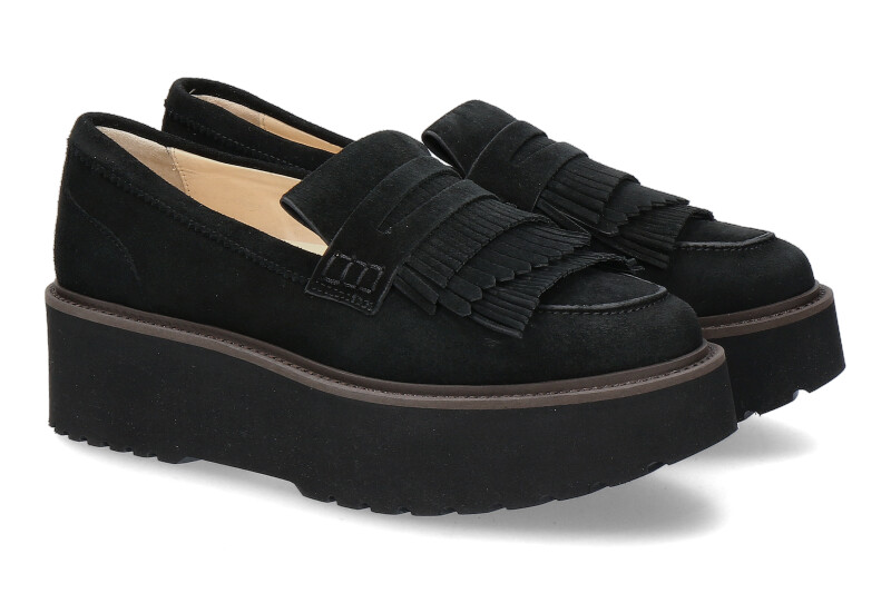 Hogan Plateauslipper FONDO URBAN MOCA FRANGIA NERO (37½)