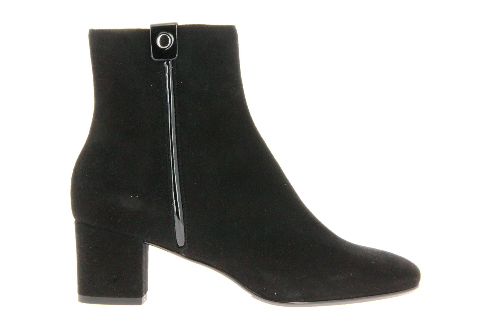 ScarpaRossa Stiefelette CAMOSCIO NERO VERNICE NERA (42)