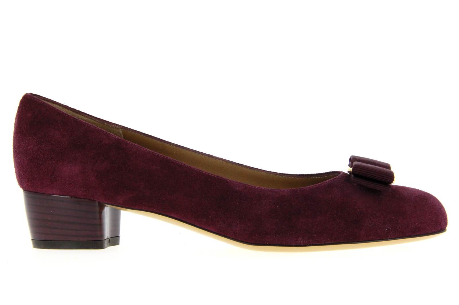 Salvatore Ferragamo Pumps VARA CAMOSCIO BAROLO (41)