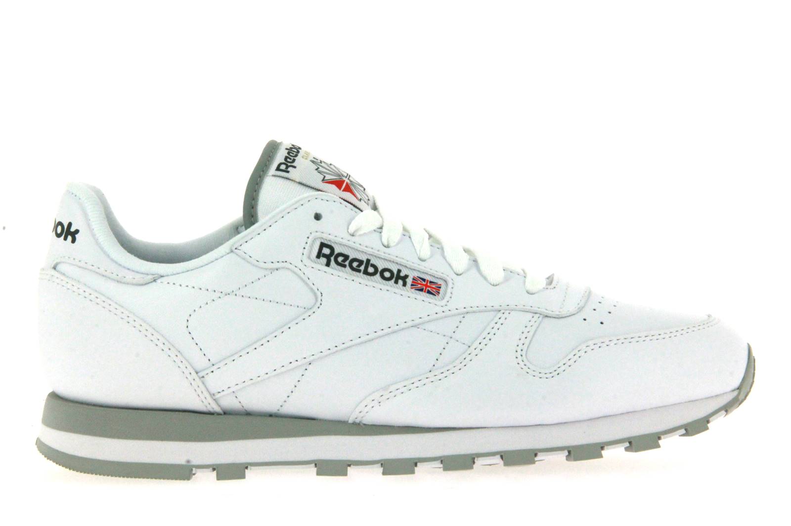 Reebok Sneaker CLASSIC LEATHER WHITE LT. GREY (46)