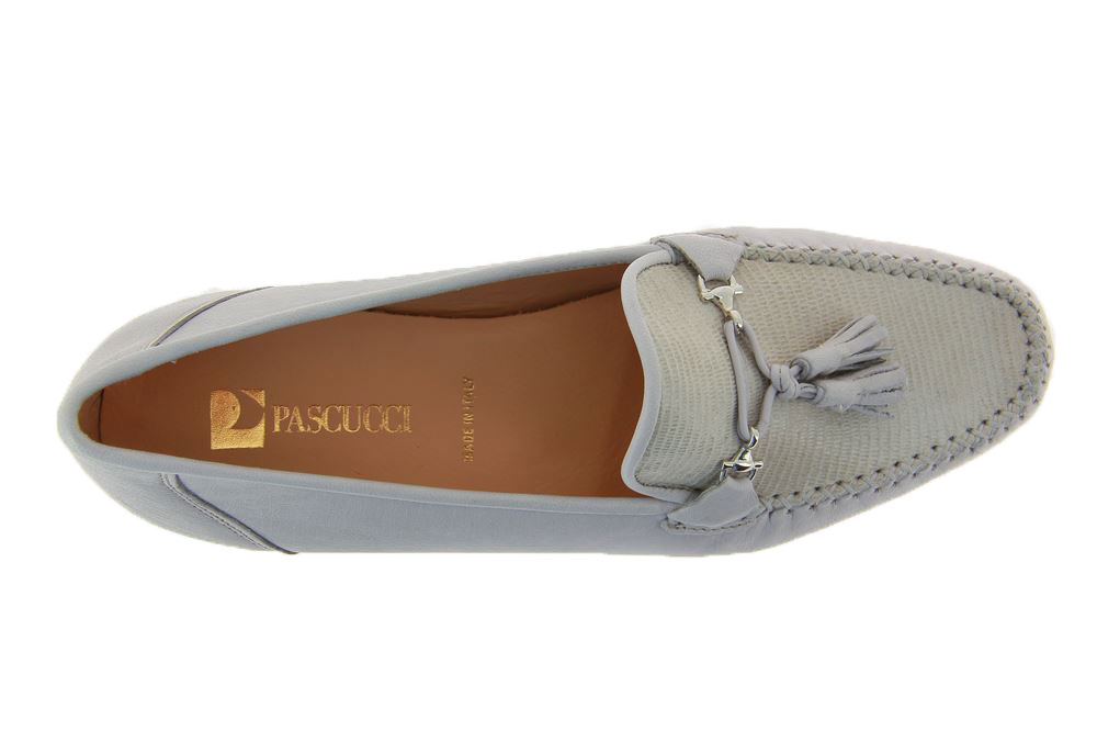 Pascucci Slipper NAPPA VARANUS GRIGIO (38½)