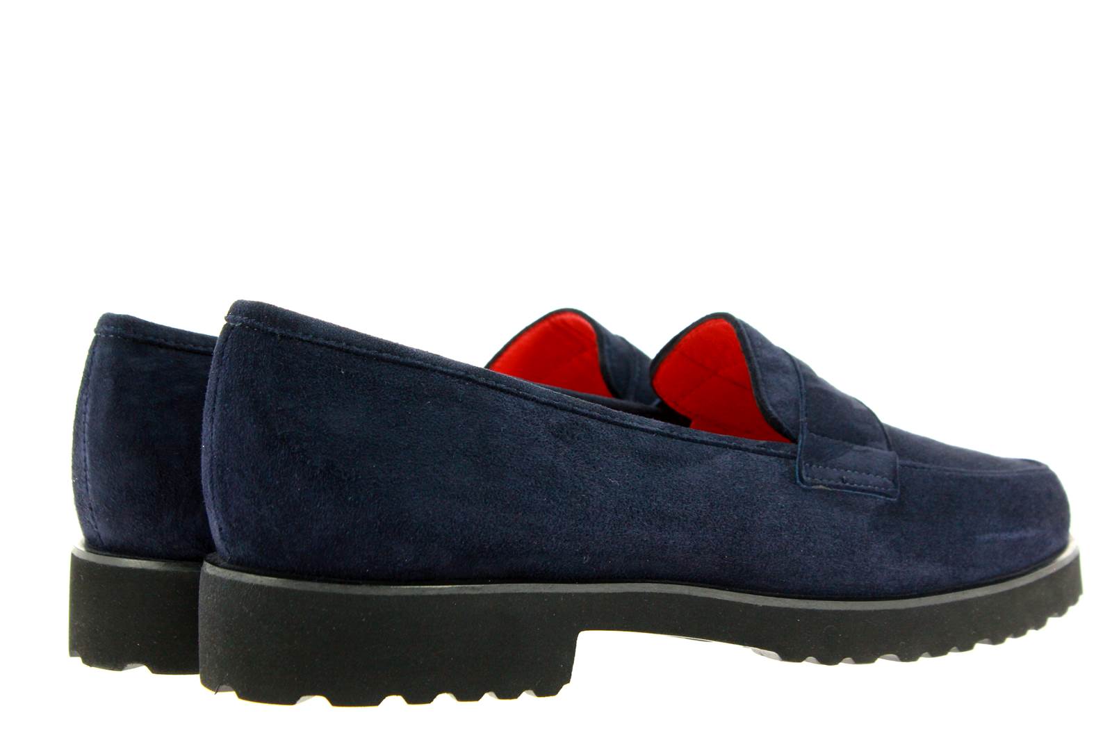 Pas de rouge Slipper MARTA CAMOSCIO BLU (35)