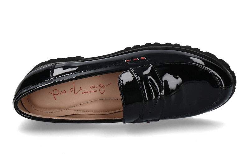 Pas de rouge Slipper MARTA VERNICE NERO (41)