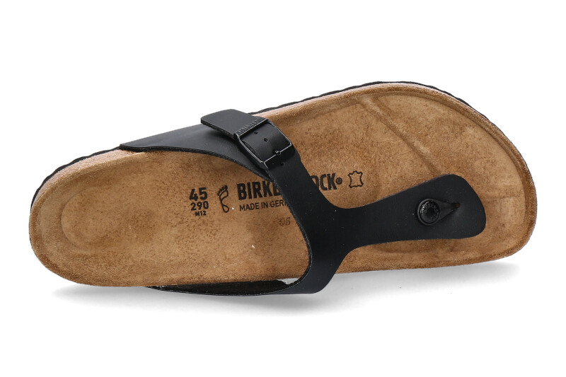 Birkenstock Zehensteg GIZEH NORMAL BIRKO-FLOR BLACK