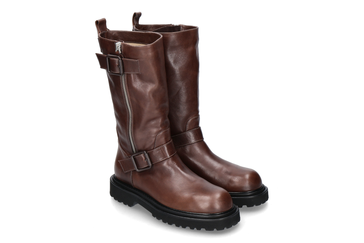Pomme d'Or Stiefel BETH PULL UP- coffee/ braun