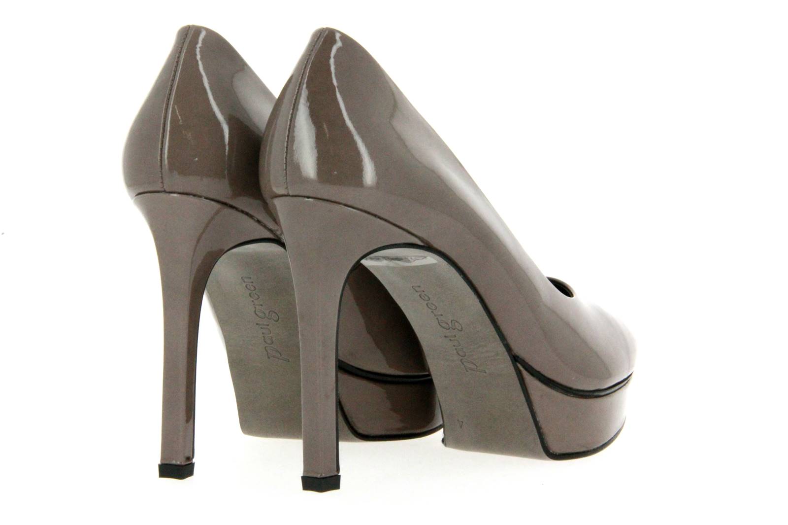 Paul Green High- Heel SOFTLACK TRÜFFEL (40½)