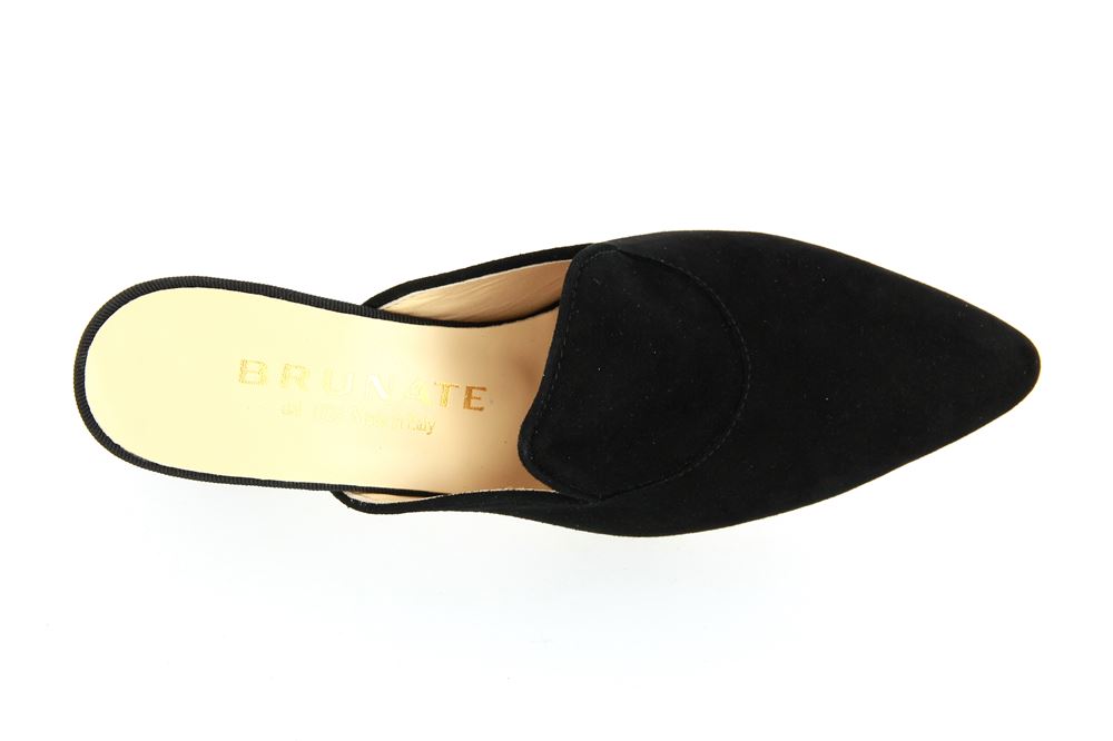 Brunate Pantolette FLEX CAMOSCIO NERO (36½) Brunate Pantolette FLEX CAMOSCIO NERO (36½)