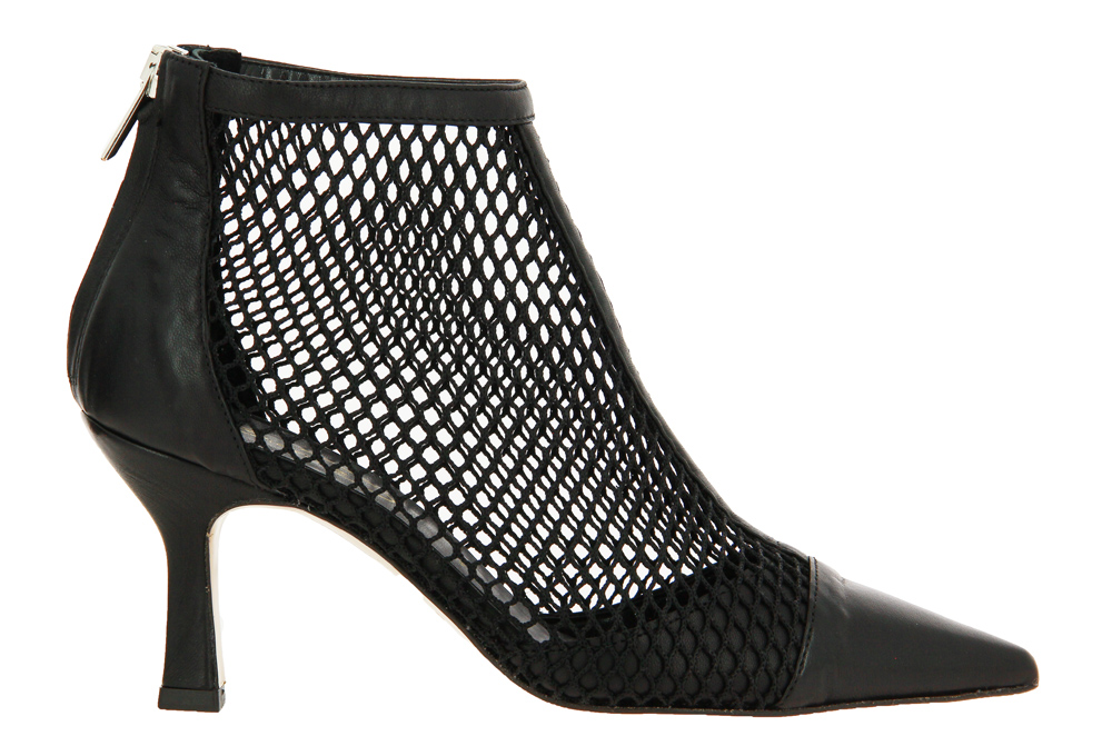 Bianca Di Sommerstiefelette FONDO CUOIO NAPPA NERO RETE JE8385