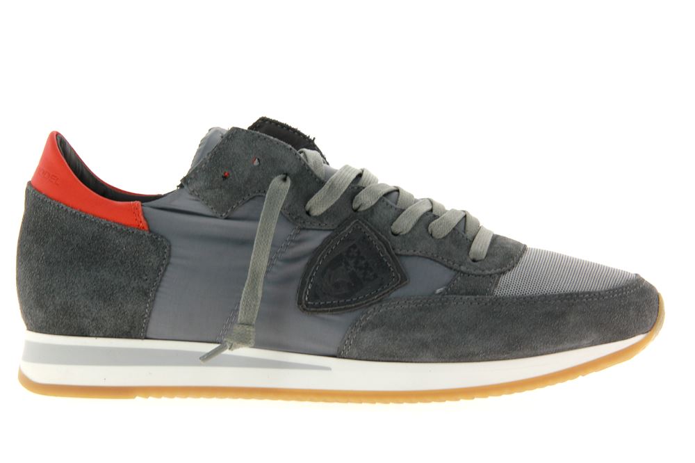 Philippe Model Sneaker TROPEZ MONDIAL GRIS/FLAME (42)