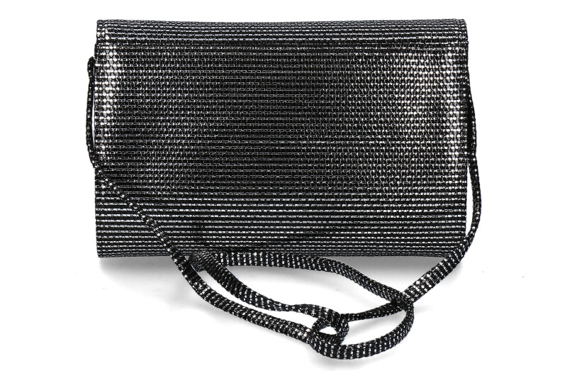 Brunate Clutch BET SILVER STRASS