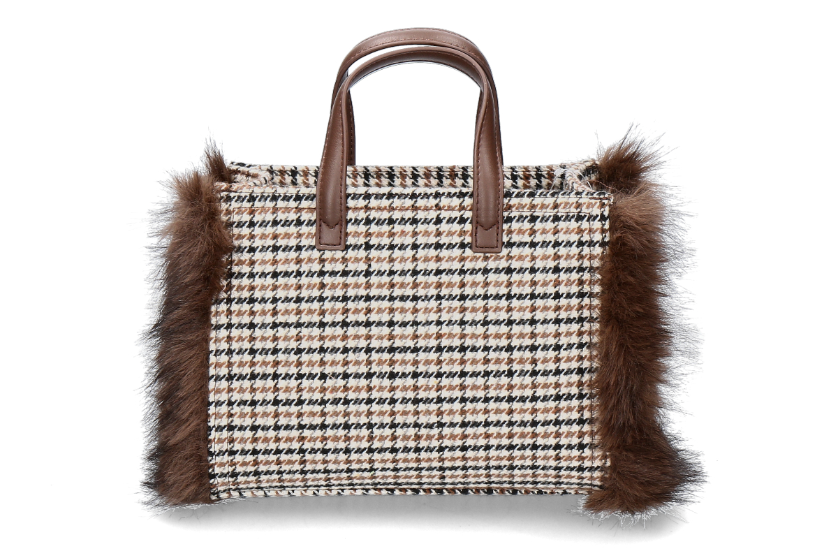 Rue Madam Henkeltasche MEGEVE PIED DE POULE- mehrfarbig/ multicolor