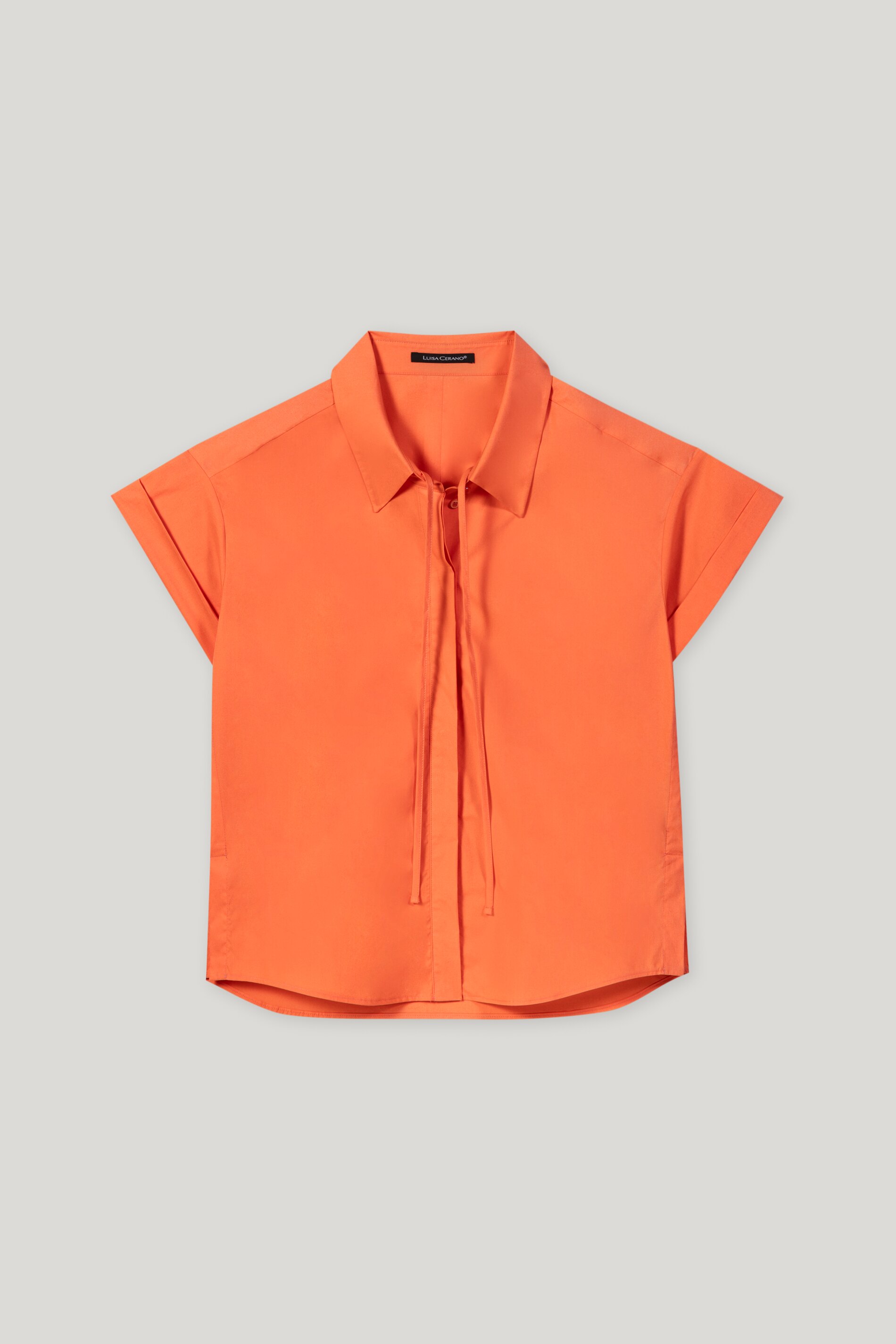 Luisa Cerano Bluse BINDEBAND - hibiscus/orange
