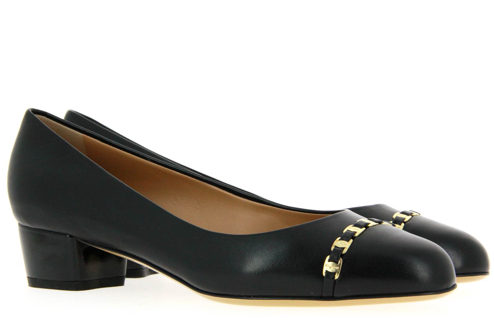 Salvatore Ferragamo Pumps PIM CALF NERO (37 )