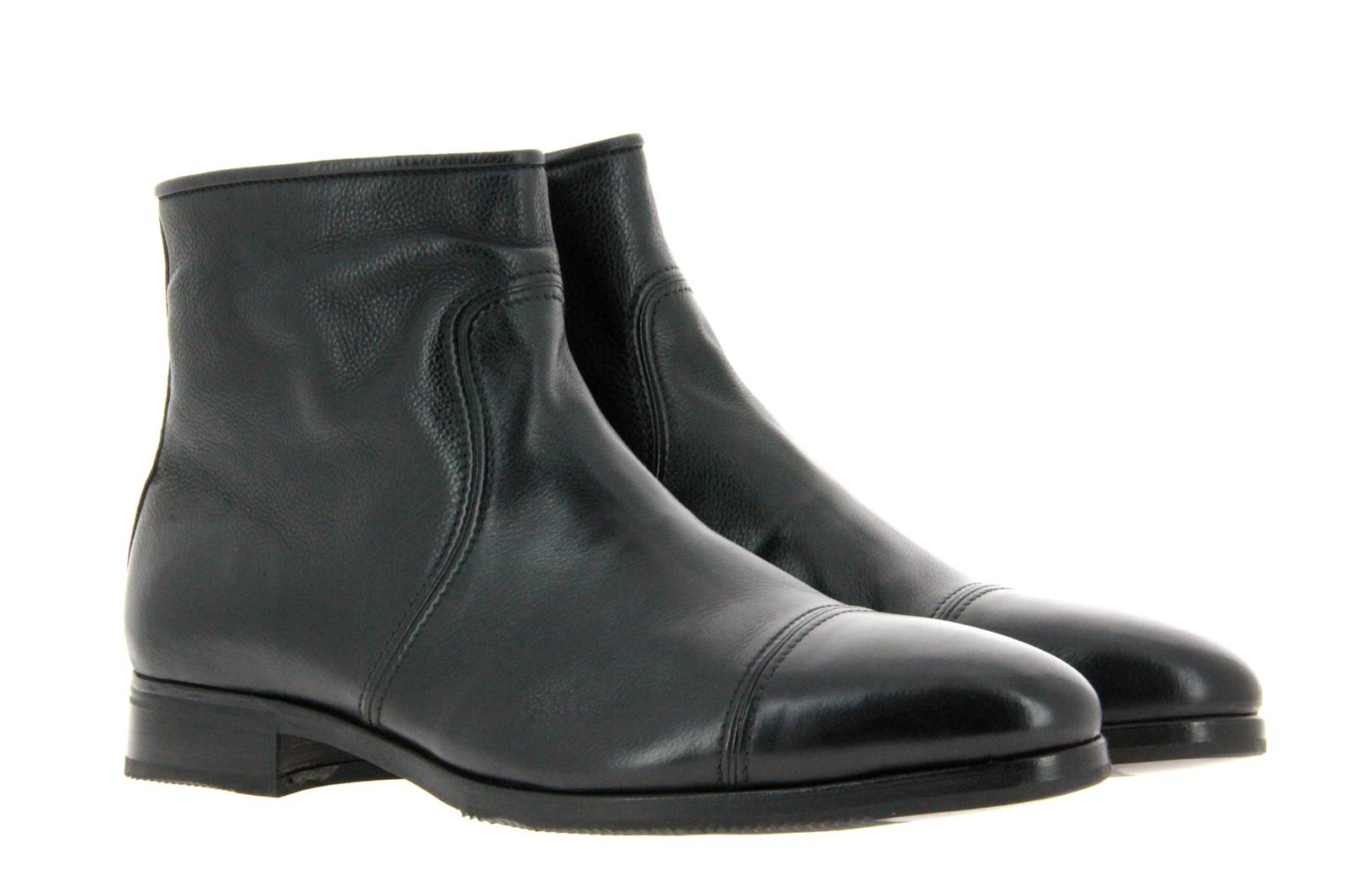 Gravati Stiefelette gefüttert CALF NERO SCHWARZ (42½)