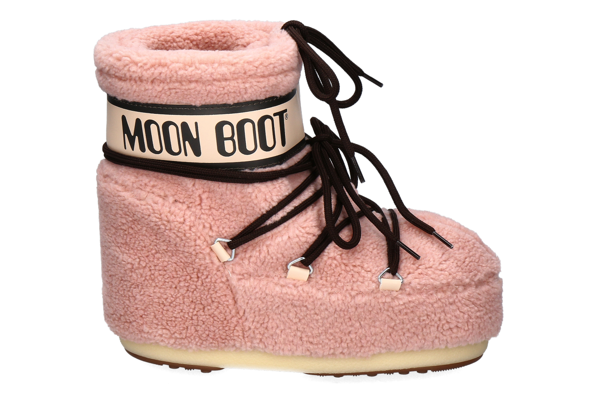 Moon Boot Bootie ICON LOW FLEECE - pink/rosa