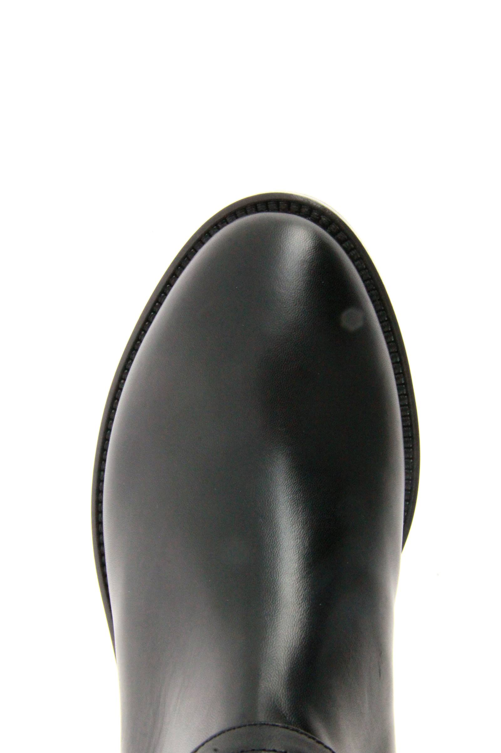 Le Pepé Stiefel CAMOSCIO FANGO NAPPA NERO (41)