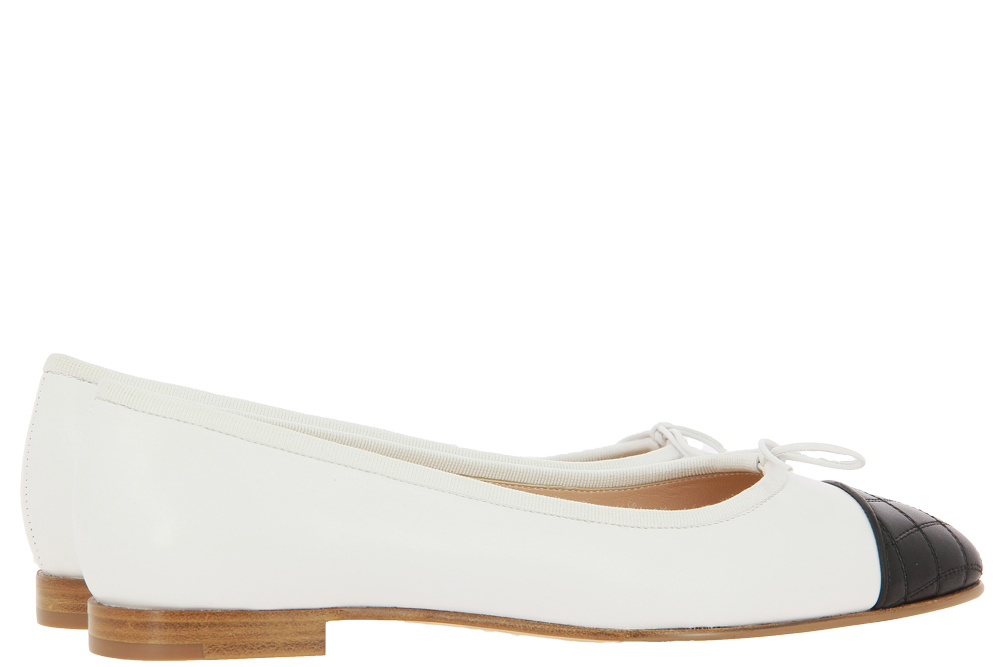 Unützer Ballerina NAPPA BIANCO/NAPPA NERA (41)