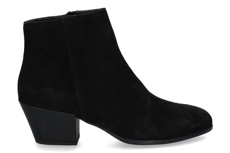 Hogan Stiefelette ZIP CAMOSCIO NERO (41)