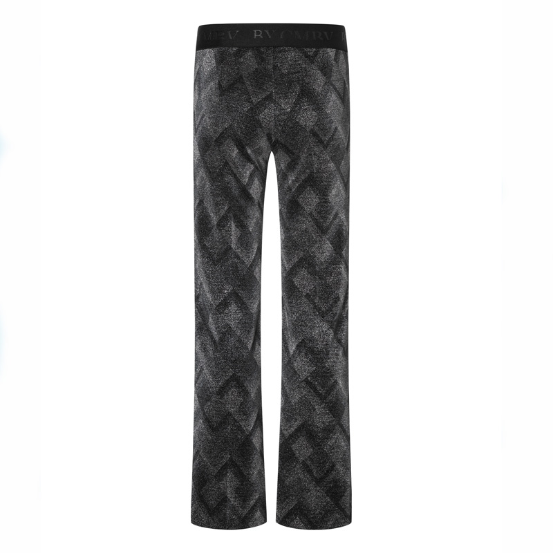 Cambio Stoffhose FLOWER BLACK