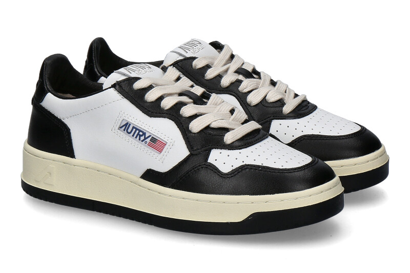 Autry Damen- Sneaker MEDALIST WB01- white/ black