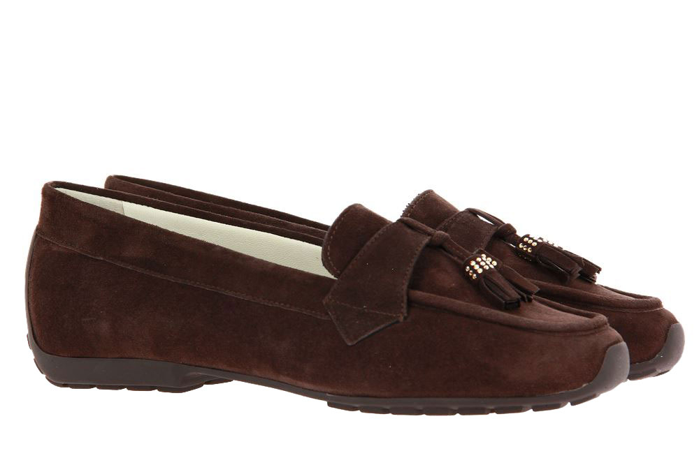 Mania Slipper CAMOSCIO CAFFE SWAROVSKI (38)