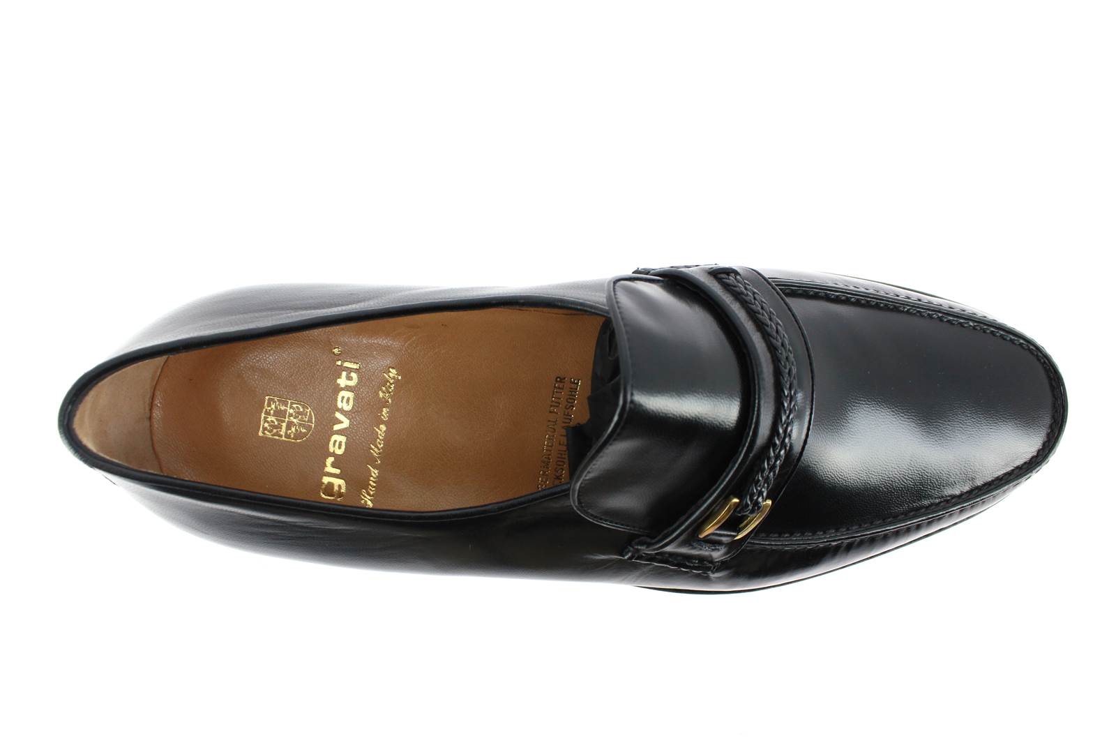 Gravati Slipper CAPRETTO NERO (40½)