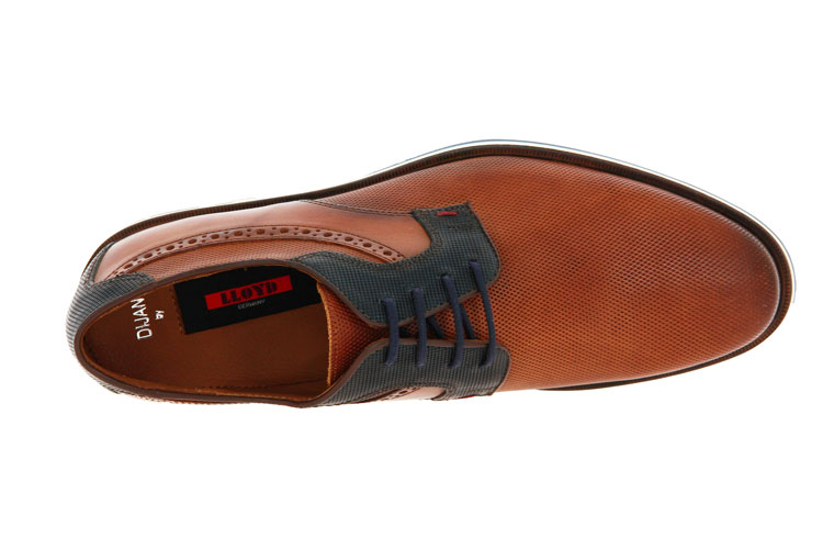 Lloyd Schnürer DIJAN LUCCA CALF COGNAC PACIFIC (44½) Lloyd Schnürer DIJAN LUCCA CALF COGNAC PACIFIC (44½)