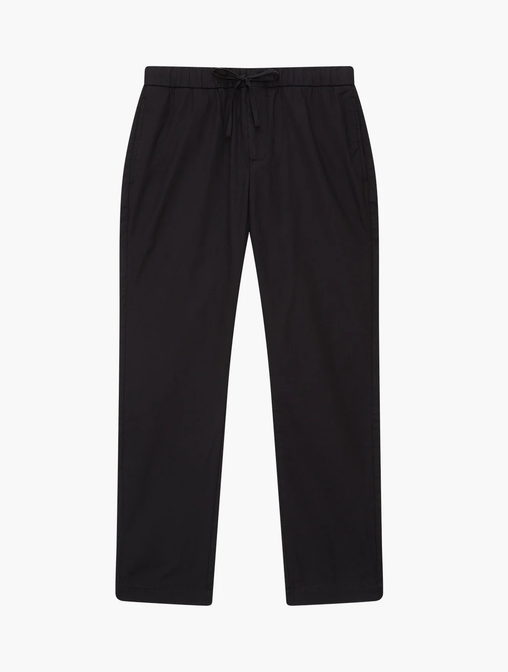 Frescobol Carioca Herren- Hose OSCAR CHINO LEINEN- black/schwarz