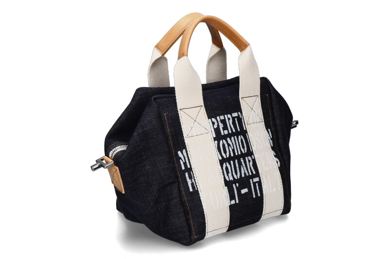 Manikomio Design Tasche ICON 24 DENIM- blue