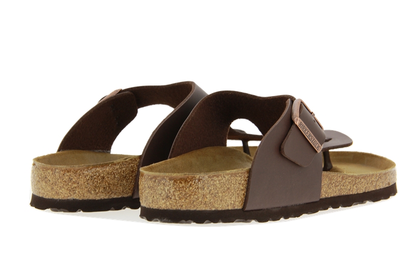 Birkenstock Pantolette RAMSES NORMAL DARK BROWN BIRKO FLOR (45) Birkenstock Pantolette RAMSES NORMAL DARK BROWN BIRKO FLOR (45)