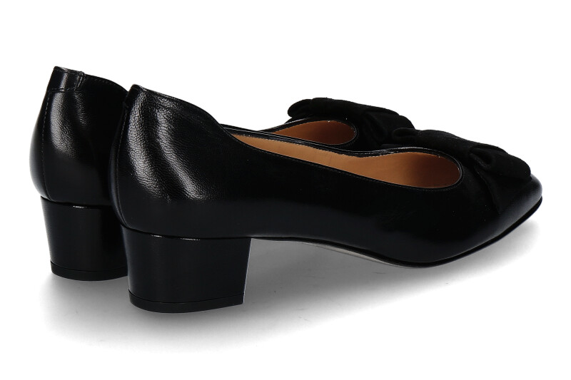 ScarpaRossa Pumps NAPPA NERA CAMOSCIO NERO (39)