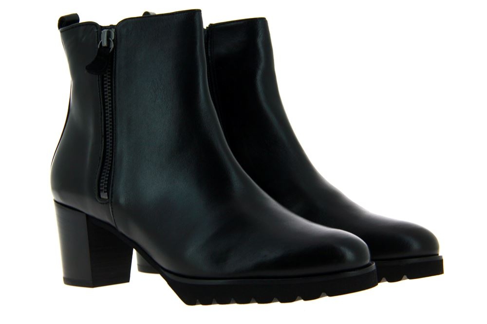 Hassia Stiefelette TURIN WEITE-H LEDER SCHWARZ (40)