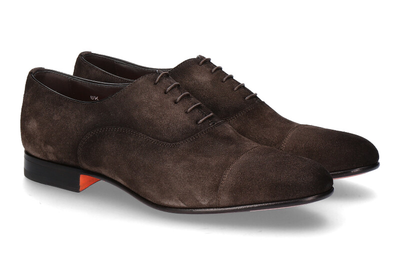 Santoni Oxford VELOURS- braun