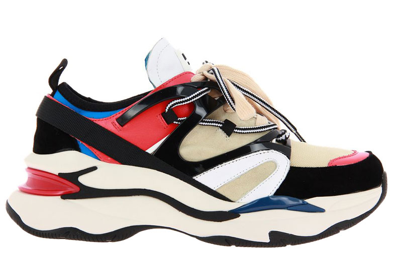 Lola Cruz Sneaker VELOUR MUlTICOLOR (38)