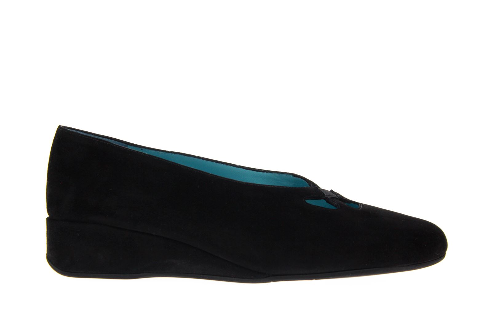 Thierry Rabotin Keilballerina ZETA CAMOSCIO NERO (38½) Thierry Rabotin Keilballerina ZETA CAMOSCIO NERO (38½)