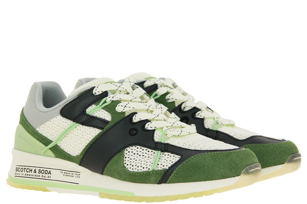 Scotch & Soda Sneaker VIVEX SYNTHETIK SUEDE GREEN MULTI
