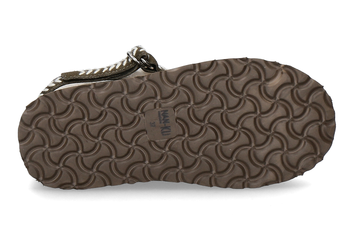 Nan-Ku Couture Bootie gefüttert DFH13 - verde_232700035_5