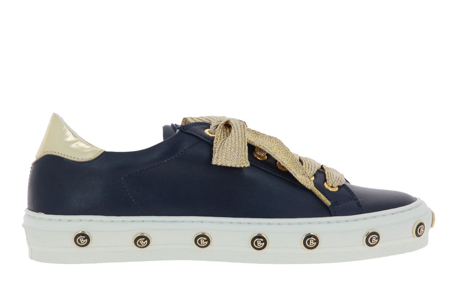 Baldinini Sneaker DOME UNIFORM LAMINATO ORO (37 )