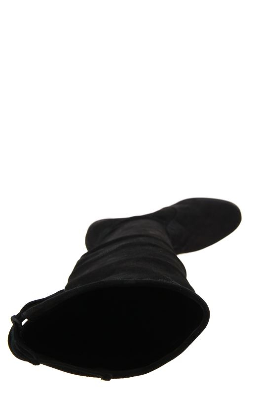 Stuart Weitzman Overknee- Stiefel TIELAND SUEDE BLACK (37½)