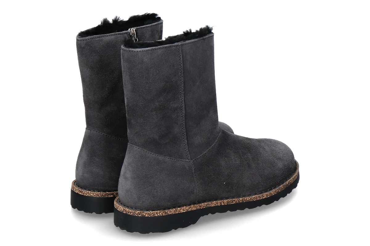 Birkenstock Damen- Stiefelette gefüttert UPPSALA SCHMAL SHEARLING- charcoal_263200007_2