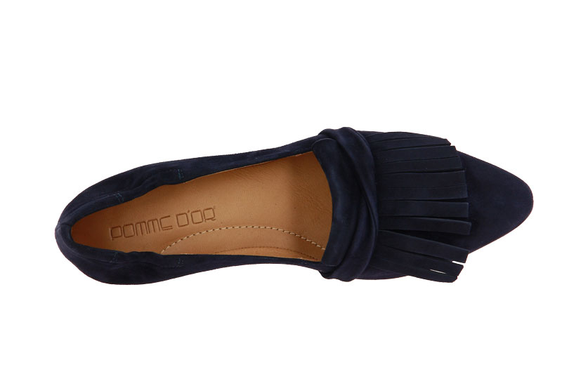 Pomme d' Or Slipper AVA CAMOSCIO NAVY (40)