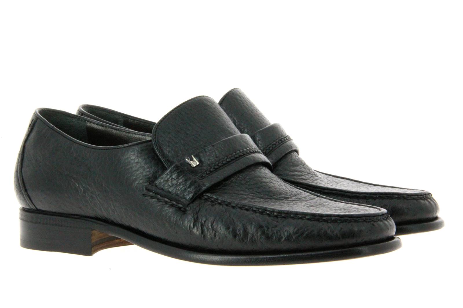 Moreschi Slipper AMBURGO PECCARY NERO (39½) Moreschi Slipper AMBURGO PECCARY NERO (39½)