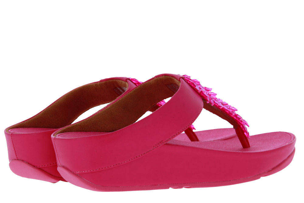 Fitflop Pantolette RUMBA TOE-THONG PSYCHEDELIC PINK (38)