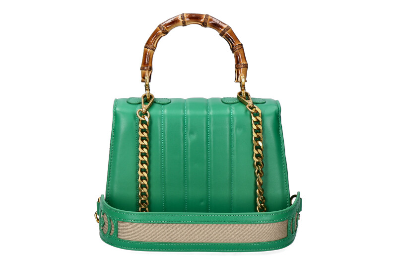 La Carrie Henkeltasche LEATHER GREEN