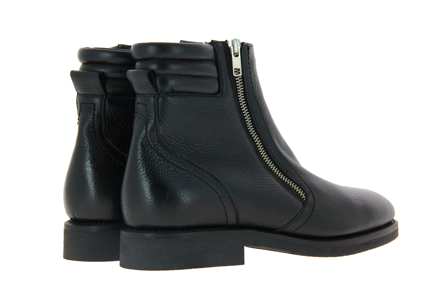 Cordwainer Stiefelette gefüttert DEERSKIN BLACK (44)