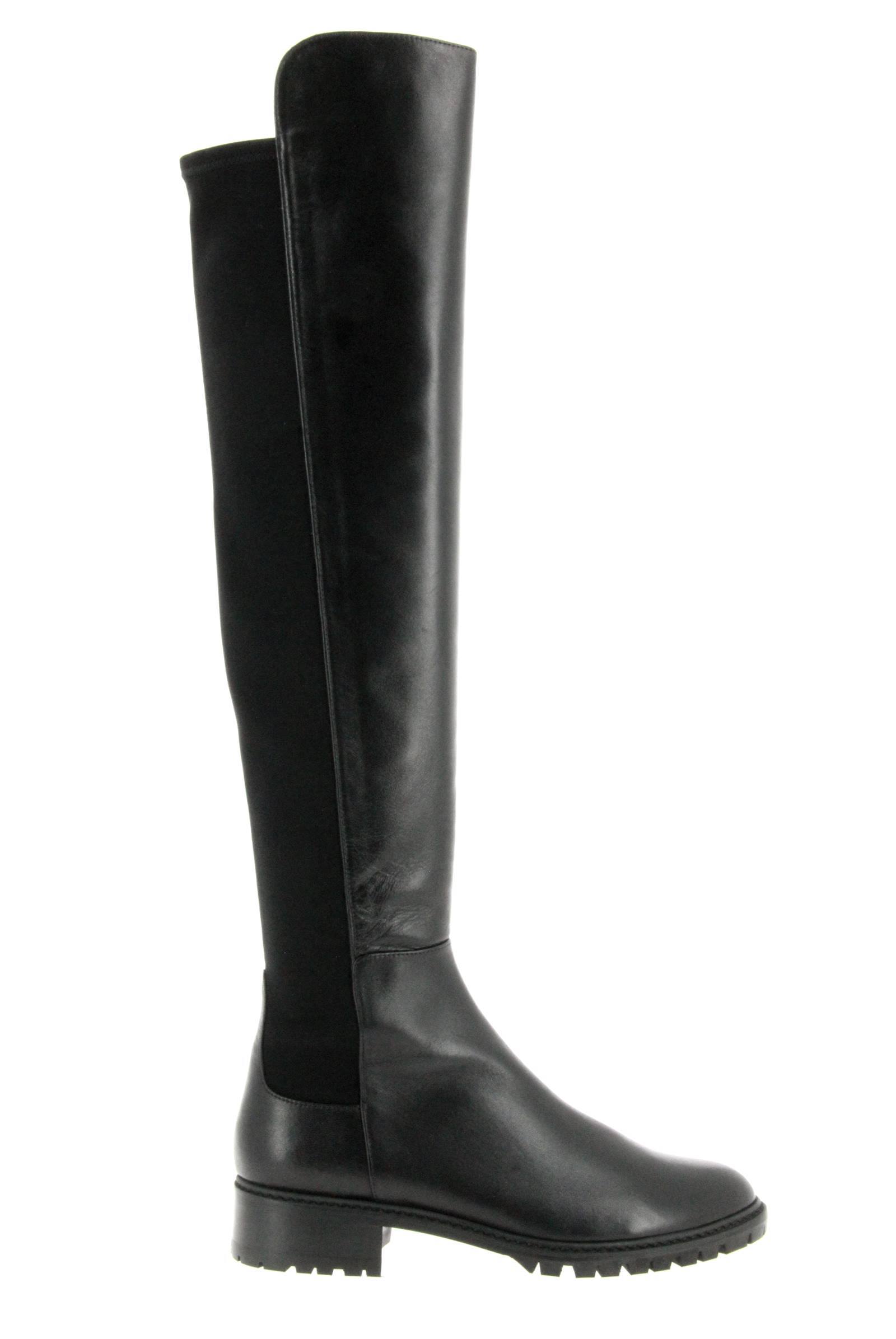 Stuart Weitzman Stiefel SCHIZO NAPPA BLACK (41)