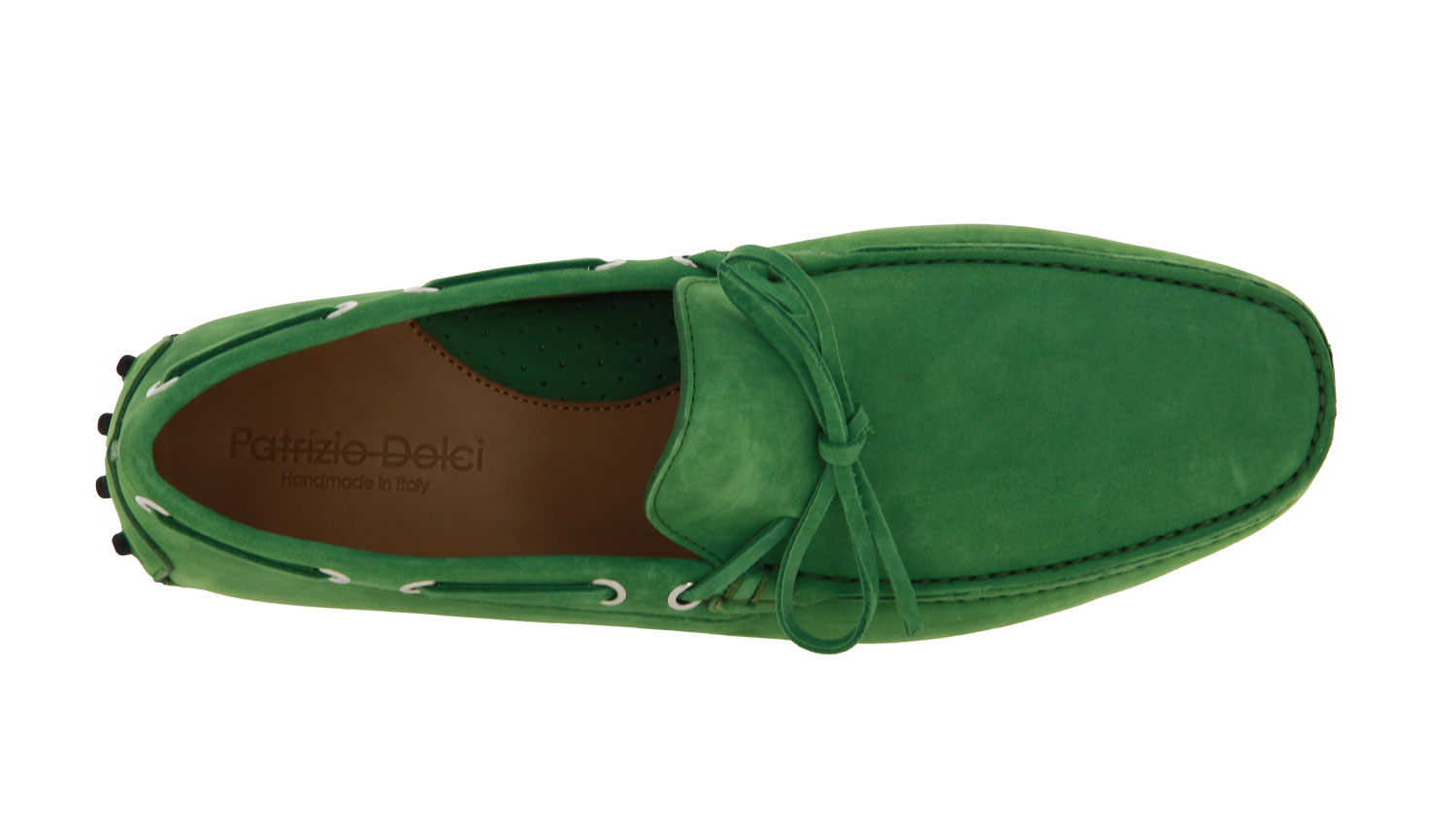 Patrizio Dolci Mokassin NABUK VERDE 1802 (45)