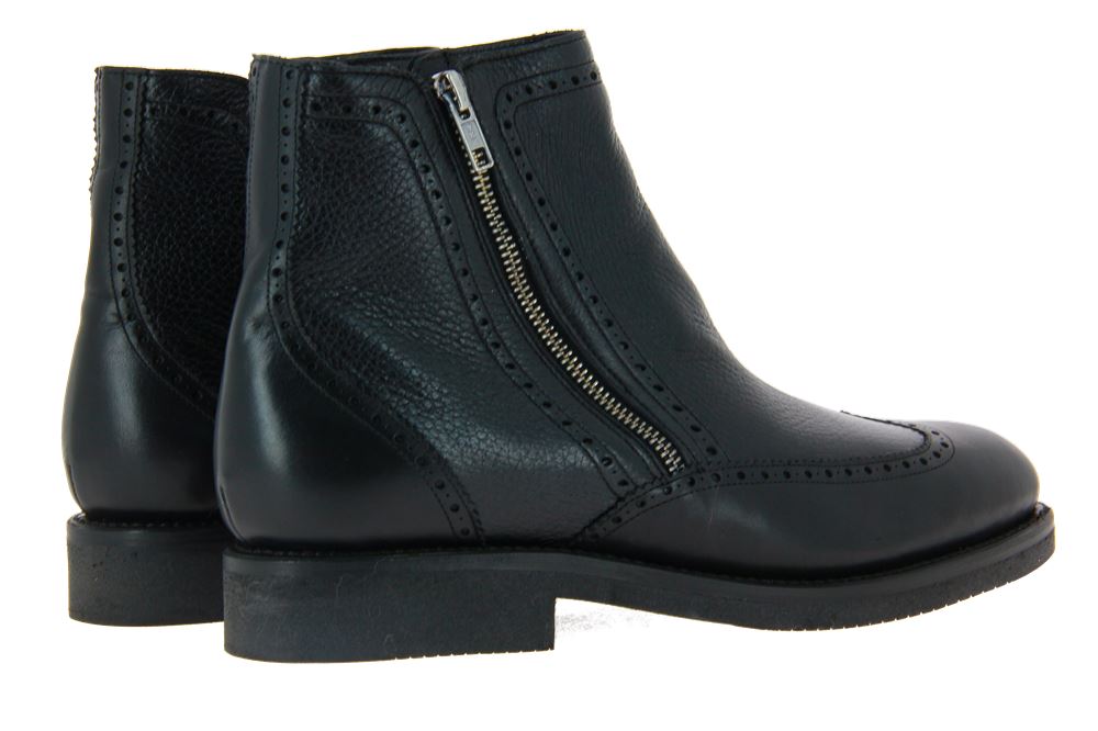Cordwainer Stiefelette gefüttert ORLEANS BLACK DEERSKIN BLACK (41)
