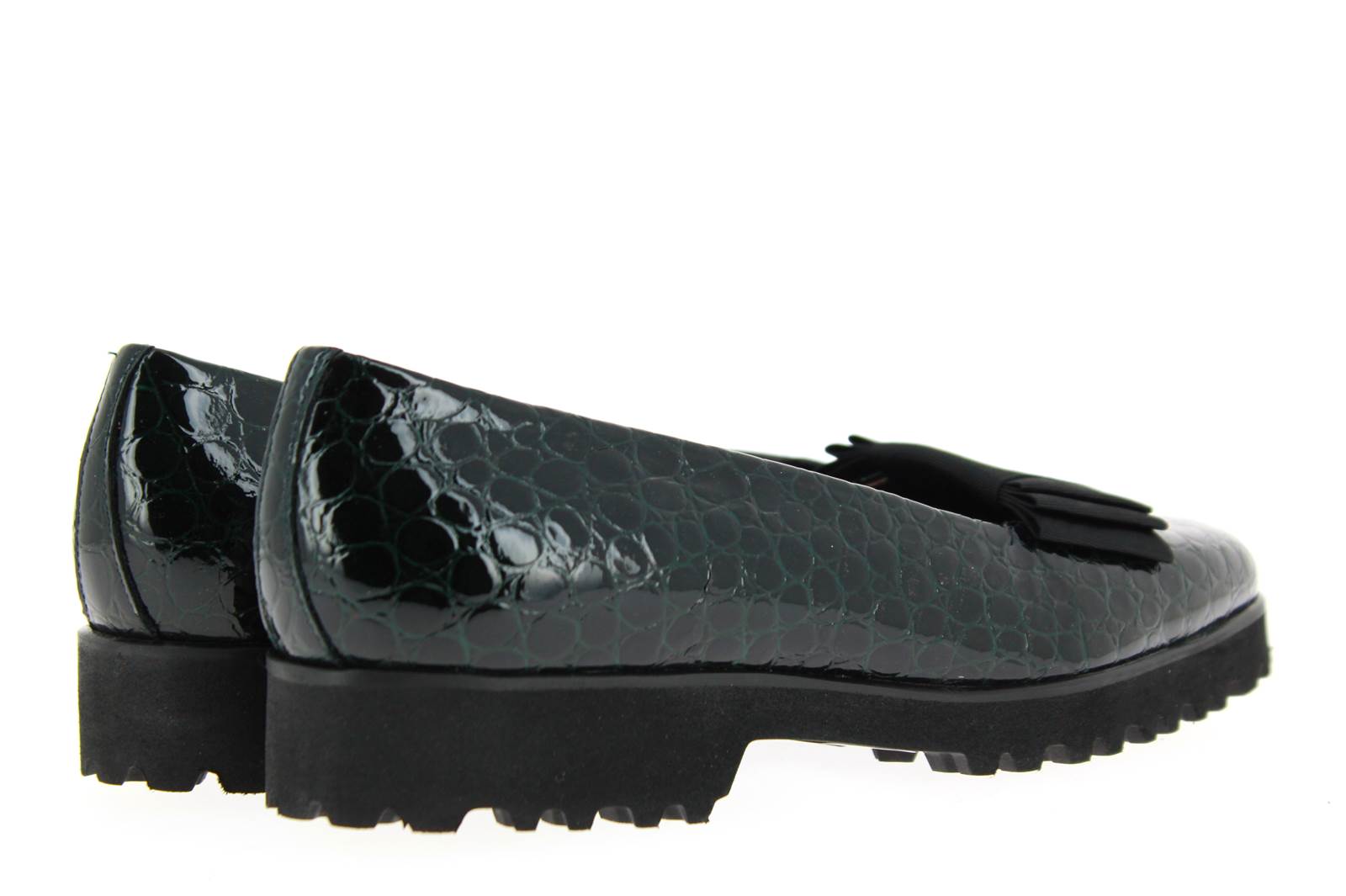 Gabriele Slipper BRASIL COCO VERNICE NERO RIPS (36)