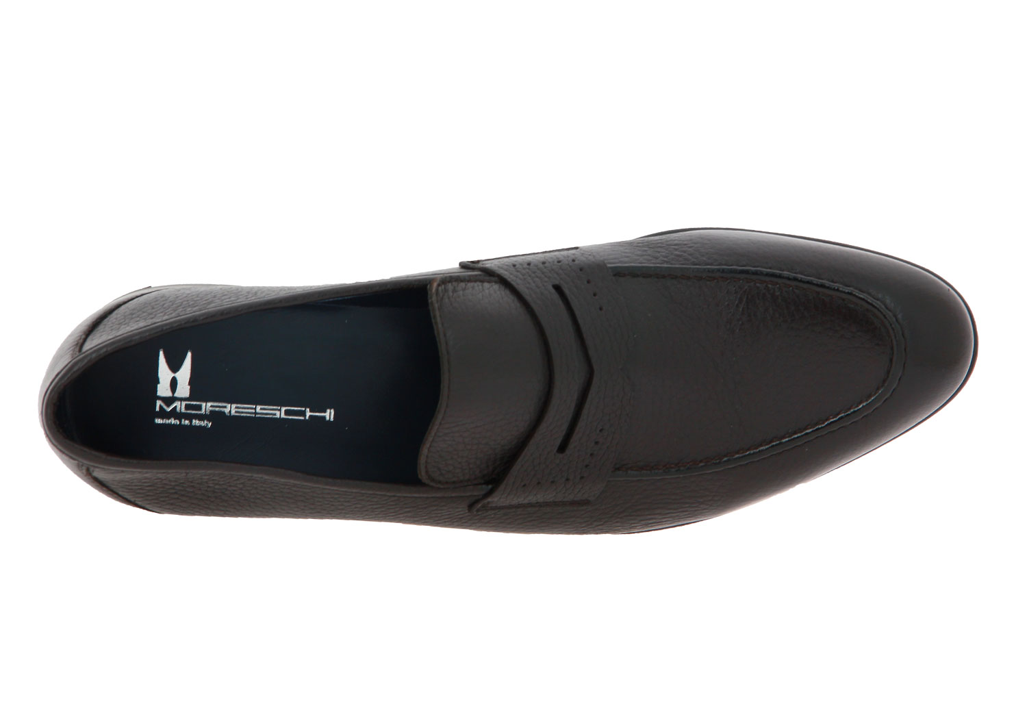 Moreschi Slipper GUANTO CUOIO SCURO (43½)